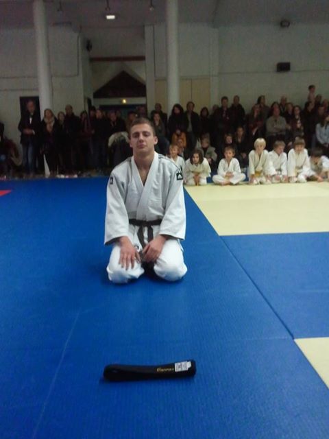 Damien Carron remise de ceinture noire le 21/12/12